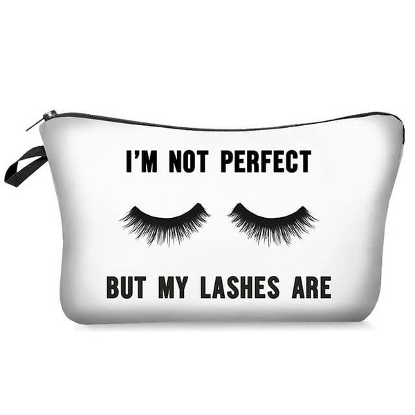 Kosmetiktasche Aufbewahrung MakeUp Bag "My Lashes"